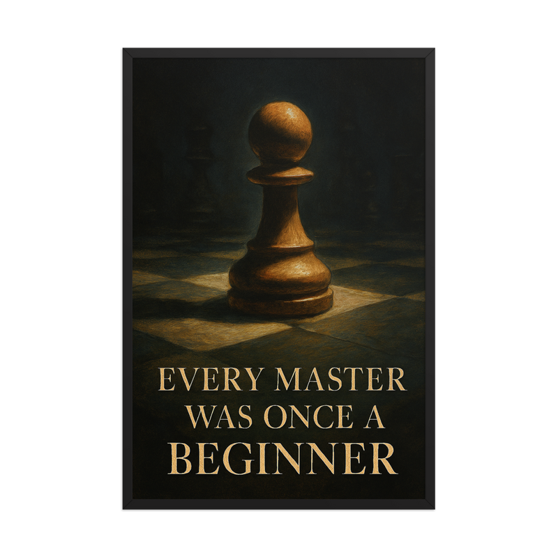Framed Chess Posters