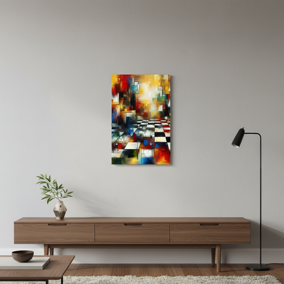 Digital Harmony Abstract