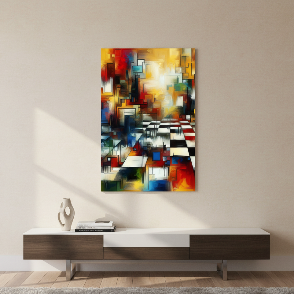 Digital Harmony Abstract