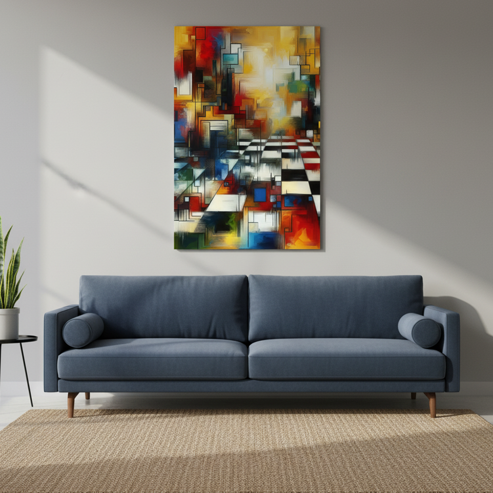 Digital Harmony Abstract