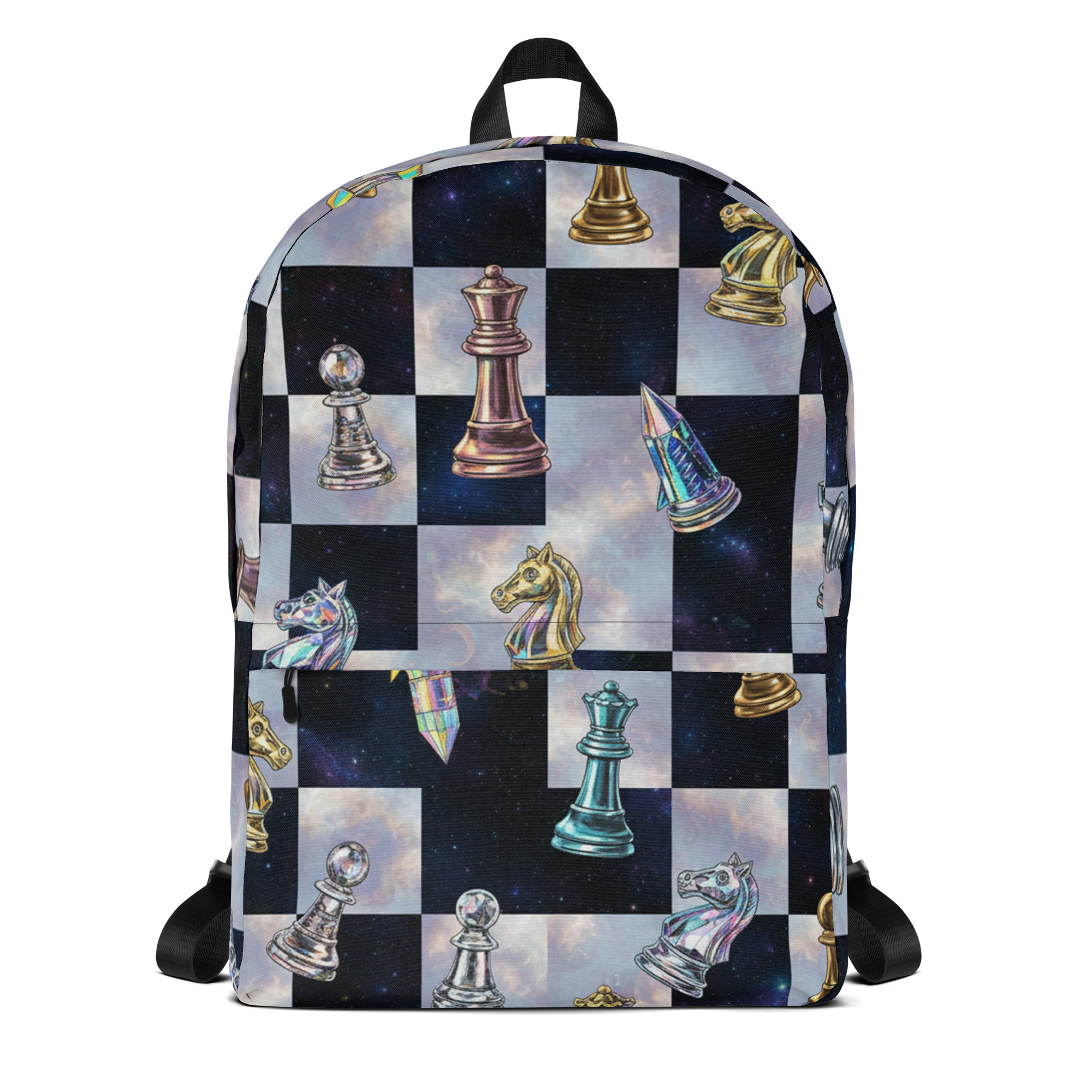 Galactic Chessboard Dreamer Backpack