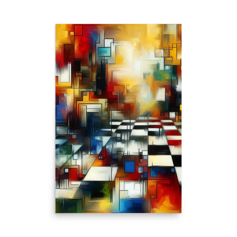 Digital Harmony Abstract